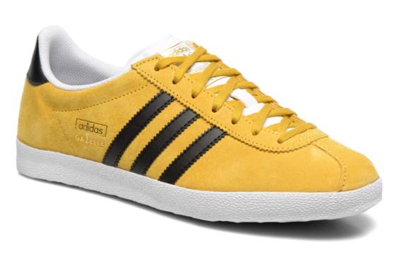 adidas gazelle femme jaune